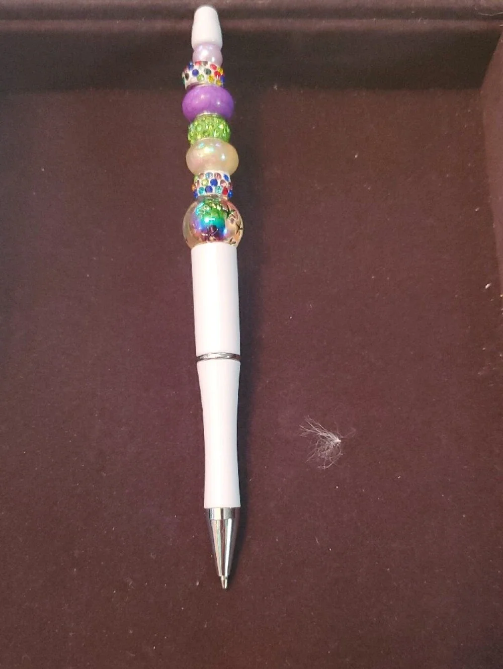 Cute Beaded Pom-Pom Pen Set - Pink, REASONABLE OFFER ACCEPTED
